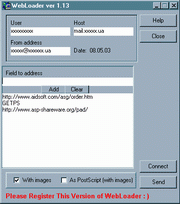 WebLoader 1.13 Screenshot